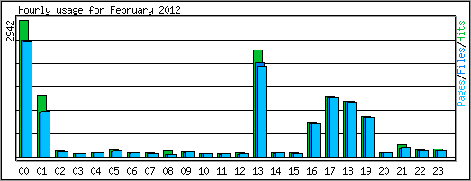 Hourly usage