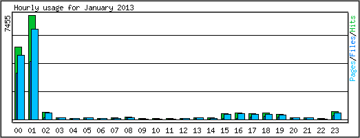 Hourly usage