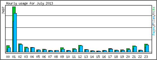 Hourly usage