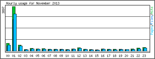 Hourly usage