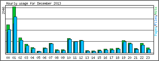 Hourly usage