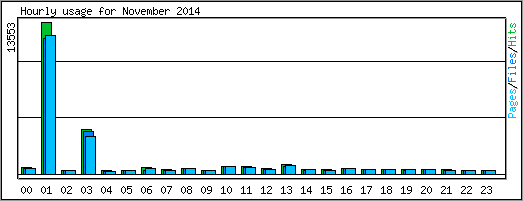 Hourly usage