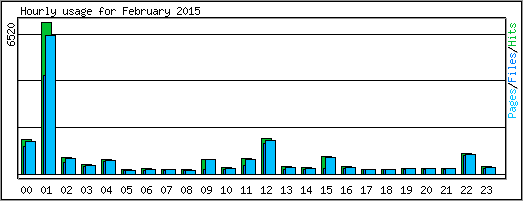 Hourly usage